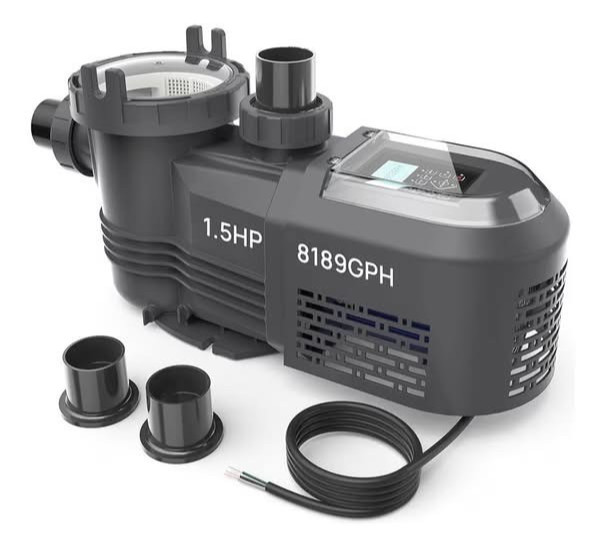 Aquastrong 1.5HP In/Above Ground Swimming Pool Pump Self Priming 8189GPH 4000RPM