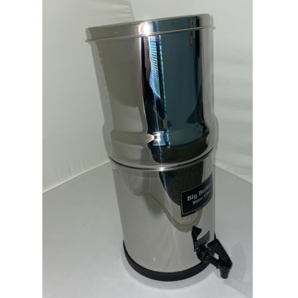 Big Berkey Non Embossed System with four 9 Super Sterasyl Ceramic Filters (2.25)