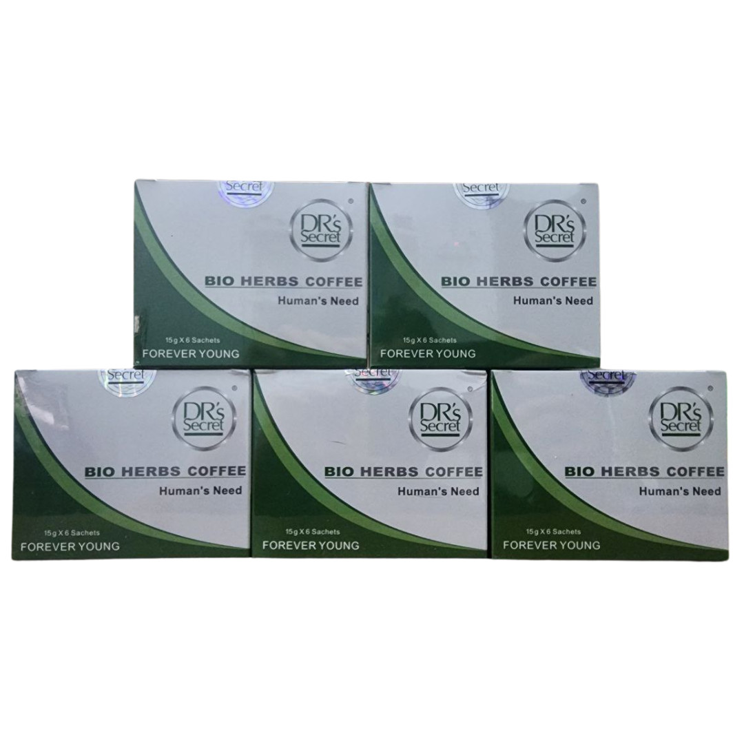 12 X Green Coffee Herbal Natural Instant Herbs Kopi 6 Sachets Healthy For Men