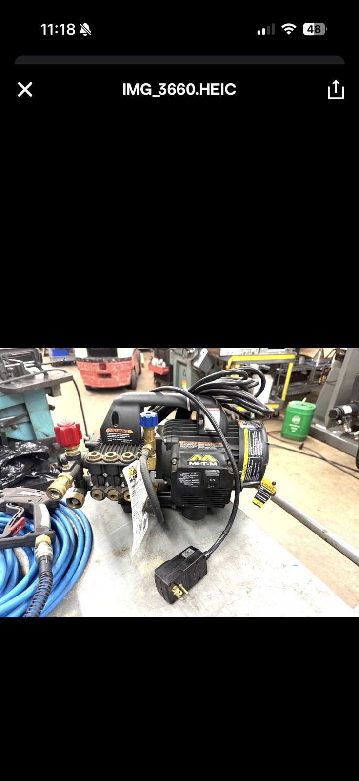 Please Read Description – MI-T-M CM-1400-1MEH-M Pressure Washer,1400 PSI, 1.5 HP