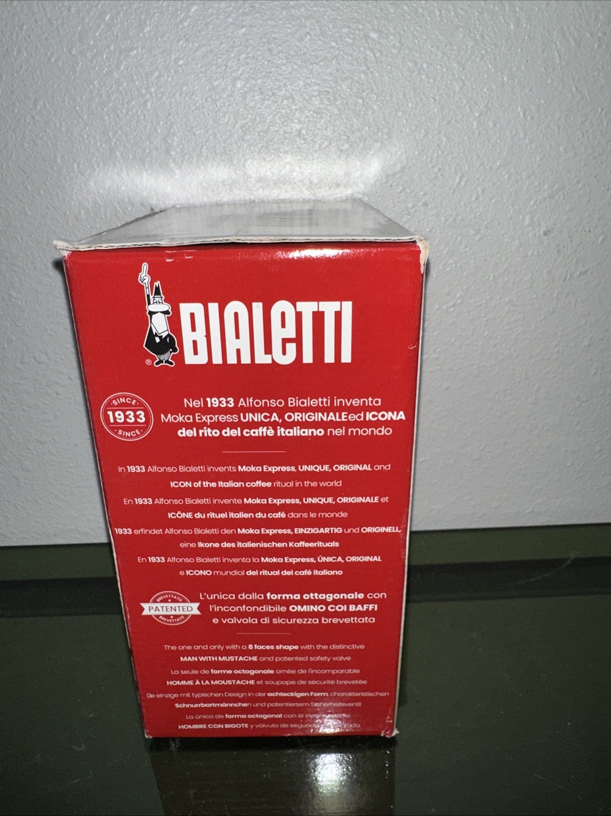 Bialetti Moka Express 6-Cup Stovetop Coffee Espresso Maker 275-06 -Made In Italy