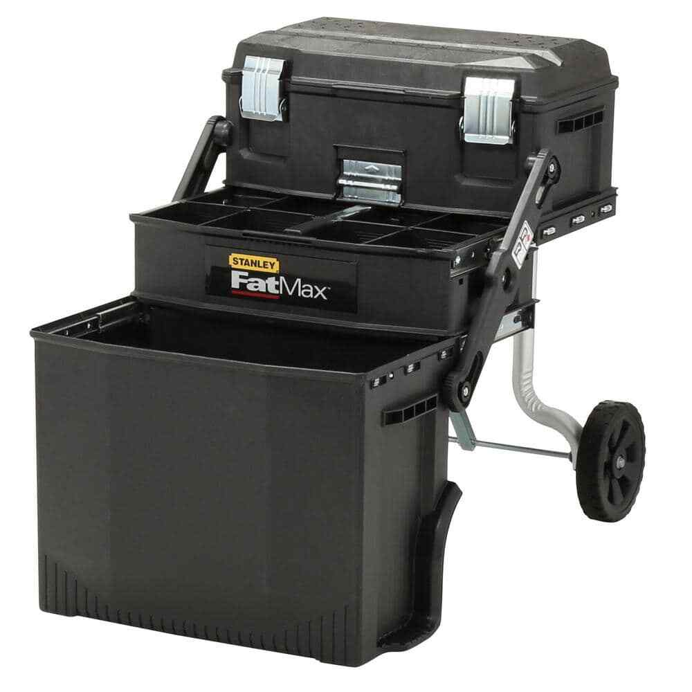 Stanley FATMAX 22 in. 4-in-1 Cantilever Tool Box Mobile Work Center Storage