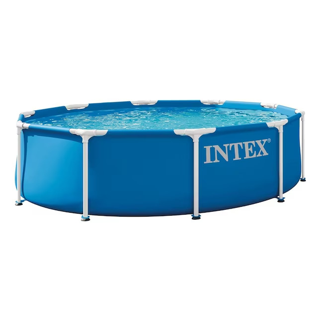 Intex 28200EP 10Ft X 30In Metal Frame Above Ground Swimming Pool Pool Only