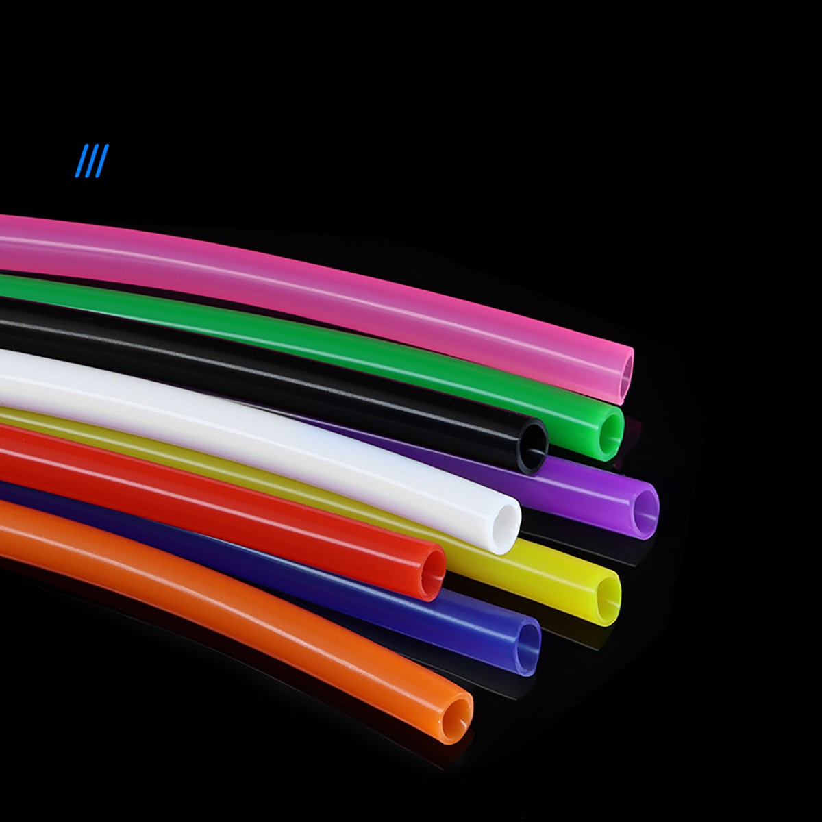 High Temp Food Grade Silicone Tube Flexible Rubber Pipe Various Colors & Sizes
