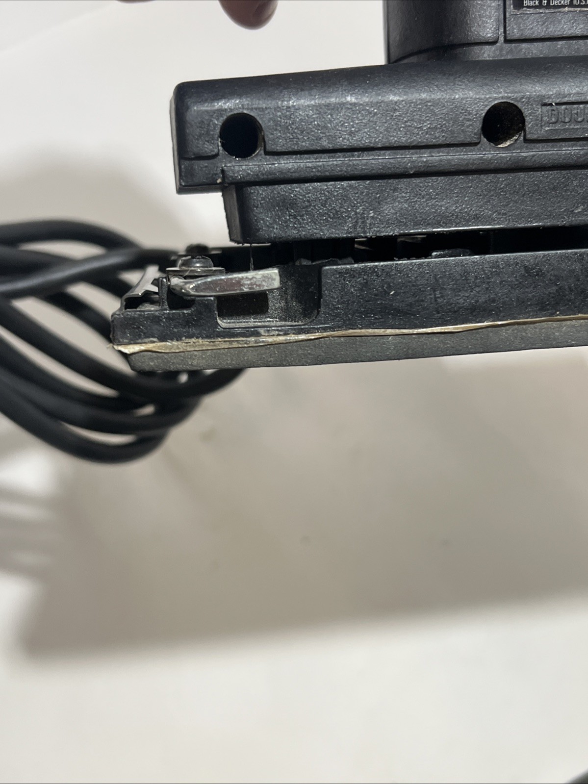 Black & Decker 7448 1/3 Sheet Finishing Sander – WORKS