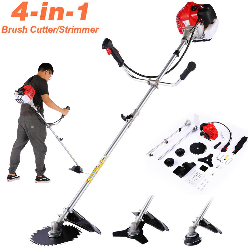 42.7CC/58CC Straight Shaft Gas String Trimmer Gas Powered Weedeater Brush Cutter