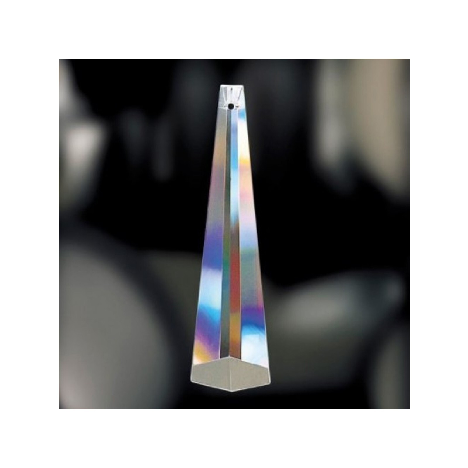 Asfour Crystal Chandelier Prisms – 63MM #505 6-Side Graduated Drop 1 Hole