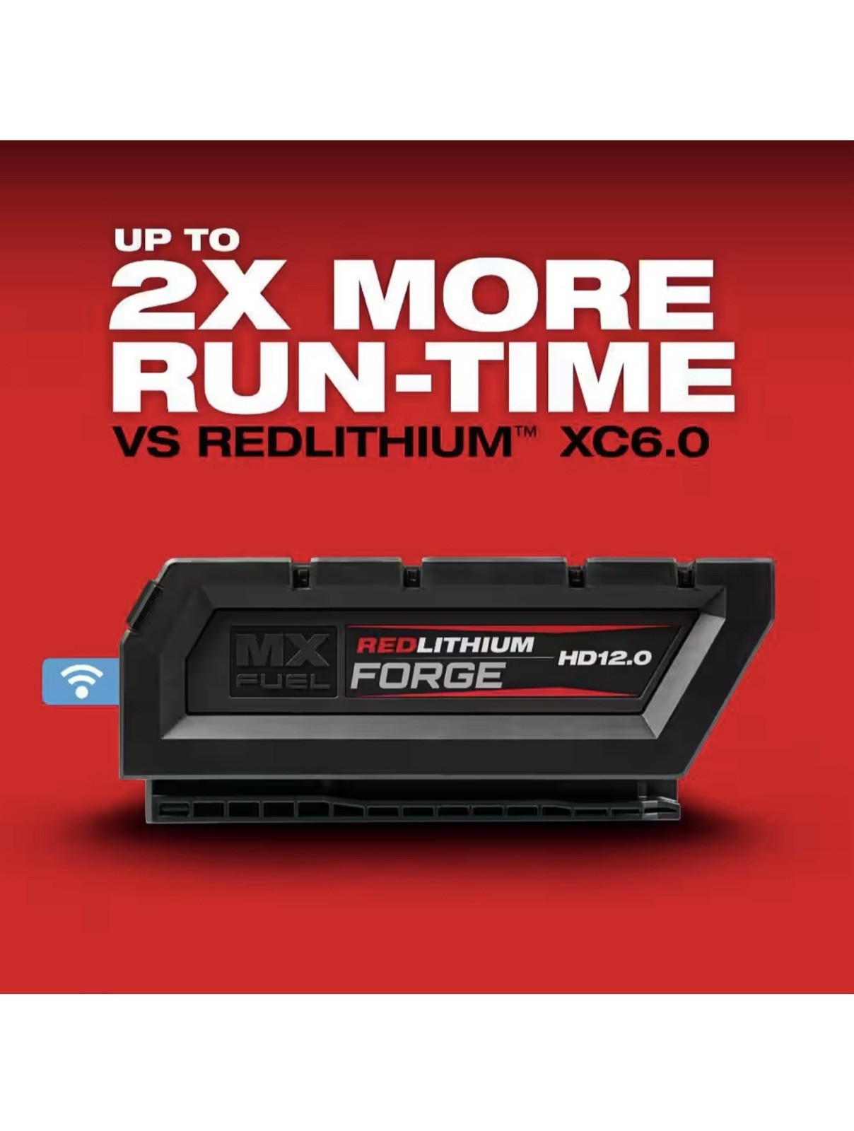 Milwaukee MX FUEL REDLITHIUM FORGE HD12.0 MXFHD812 LITHIUM ION BATTERY