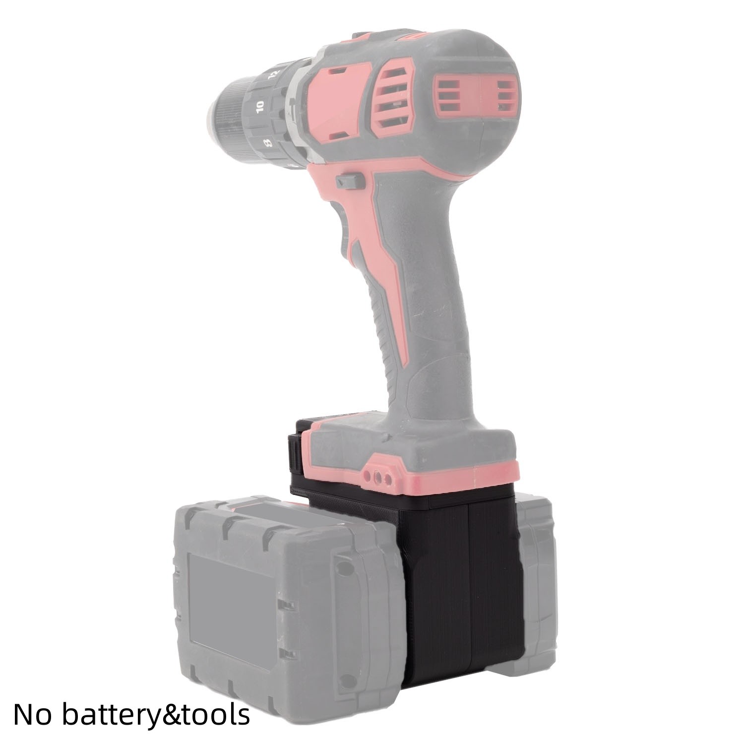 2 IN 1 Double Battery Adapter for Milwaukee 18V Battey to 18V Cordless Tools NEW