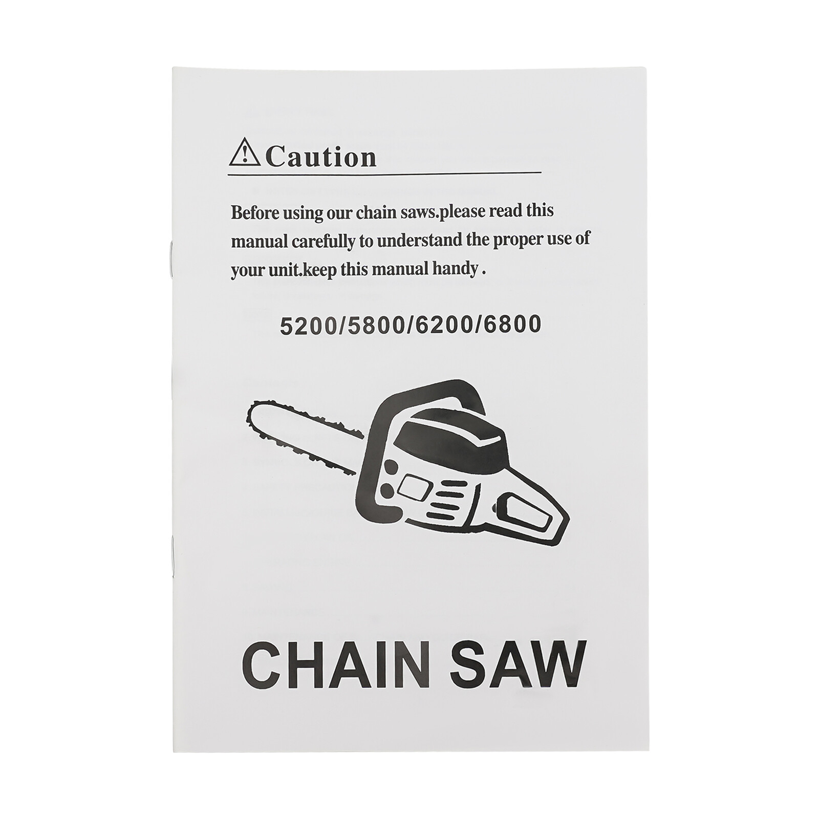 60cc Gas Powered Chainsaw with 22” Guide Bar Saw Chain 2-Stroke Engine Cut Wood