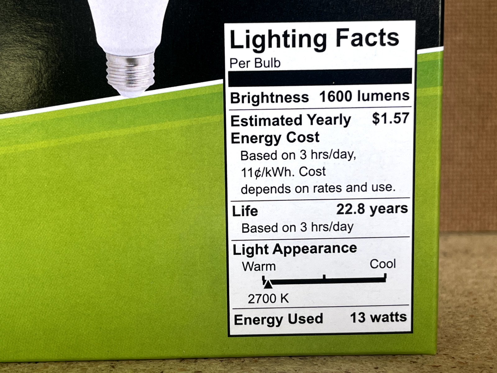 4-768 Pack Maxlite LED Light Bulbs 13W = 100W Watt A19 Soft White 2700K Dimmable