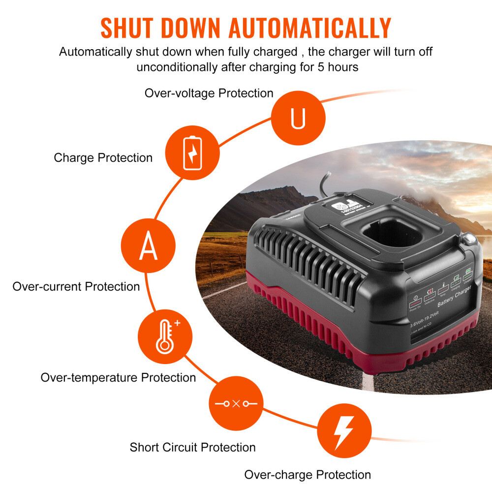 Fast Charger For Craftsman C3 19.2 Volt Lithium NiMh XCP Battery 140152004 11375