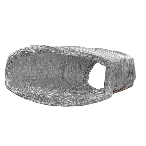 Rectangular Aluminum Flexible Duct 2022302159 FLEX DUCT 4″ x 14″ x 8′ Heating AC