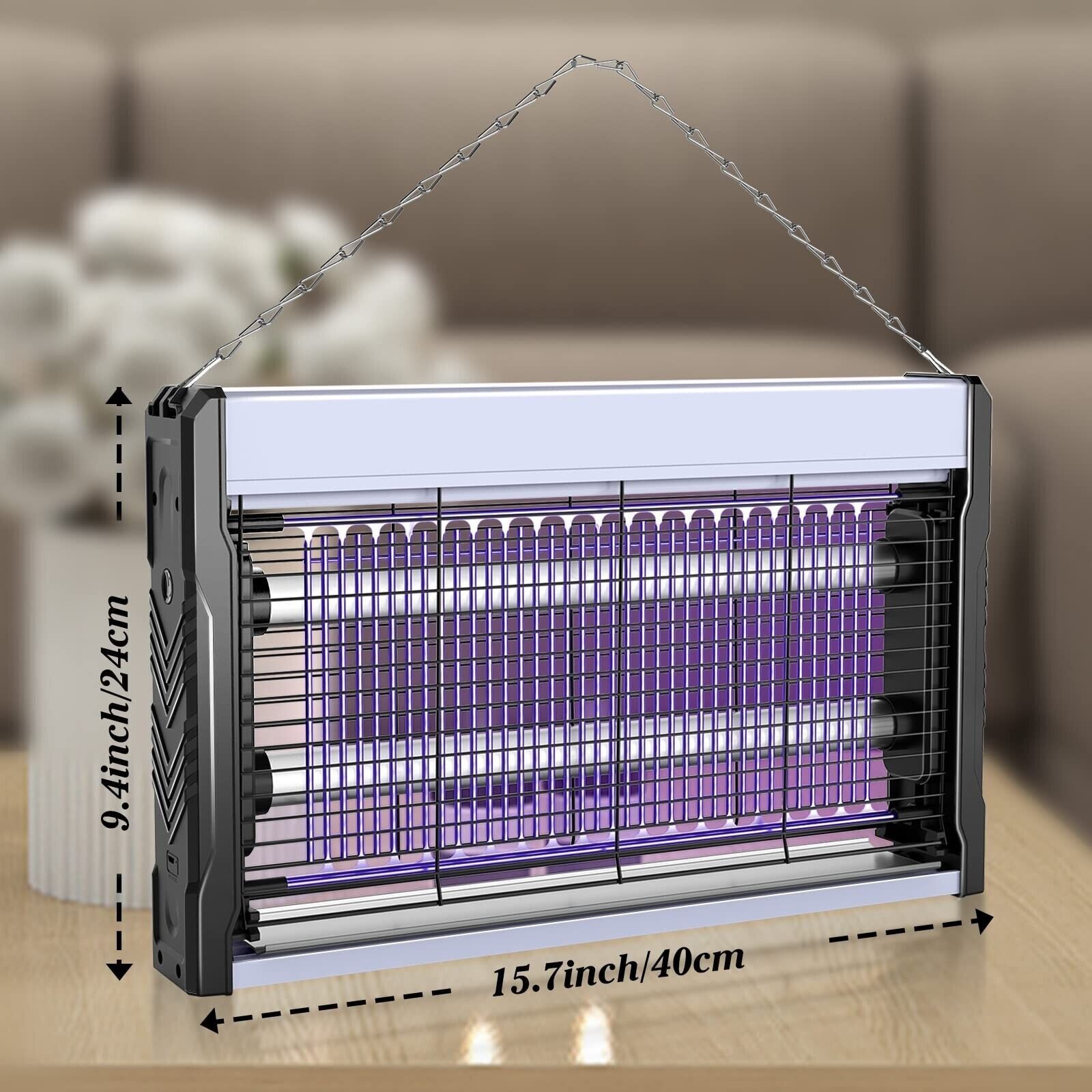 Bug Zapper 3200V Electronic Mosquito Zapper for Outdoor and Indoor Waterproof T