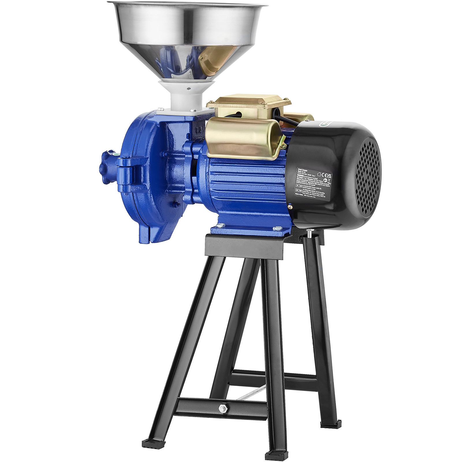 VEVOR 3000W Electric Grain Grinder Corn Wheat Flour Cereal Mill Dry Grinder
