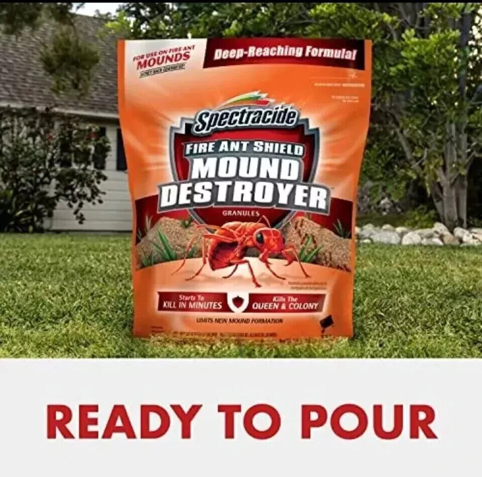 (4) Spectracide Fire Ant Mound Destroyer Granules 14 lbs – (4 X 3.5lbs) HG-96470