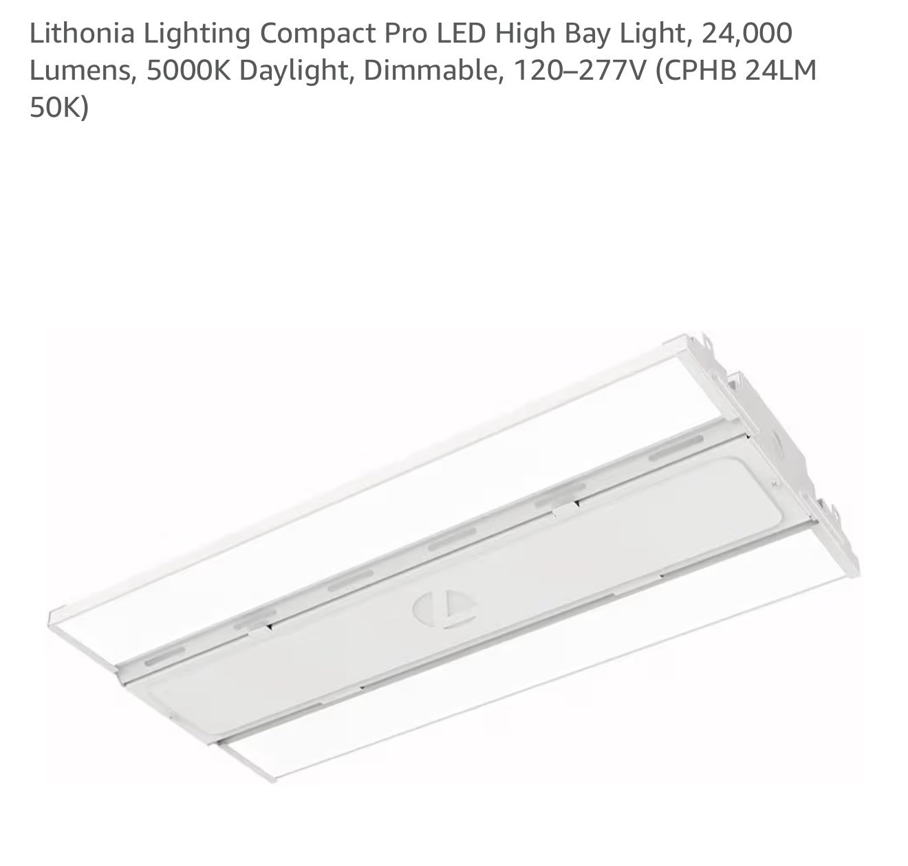 Lithonia CPHB Compact Pro 22in LED High Bay Light 5000K