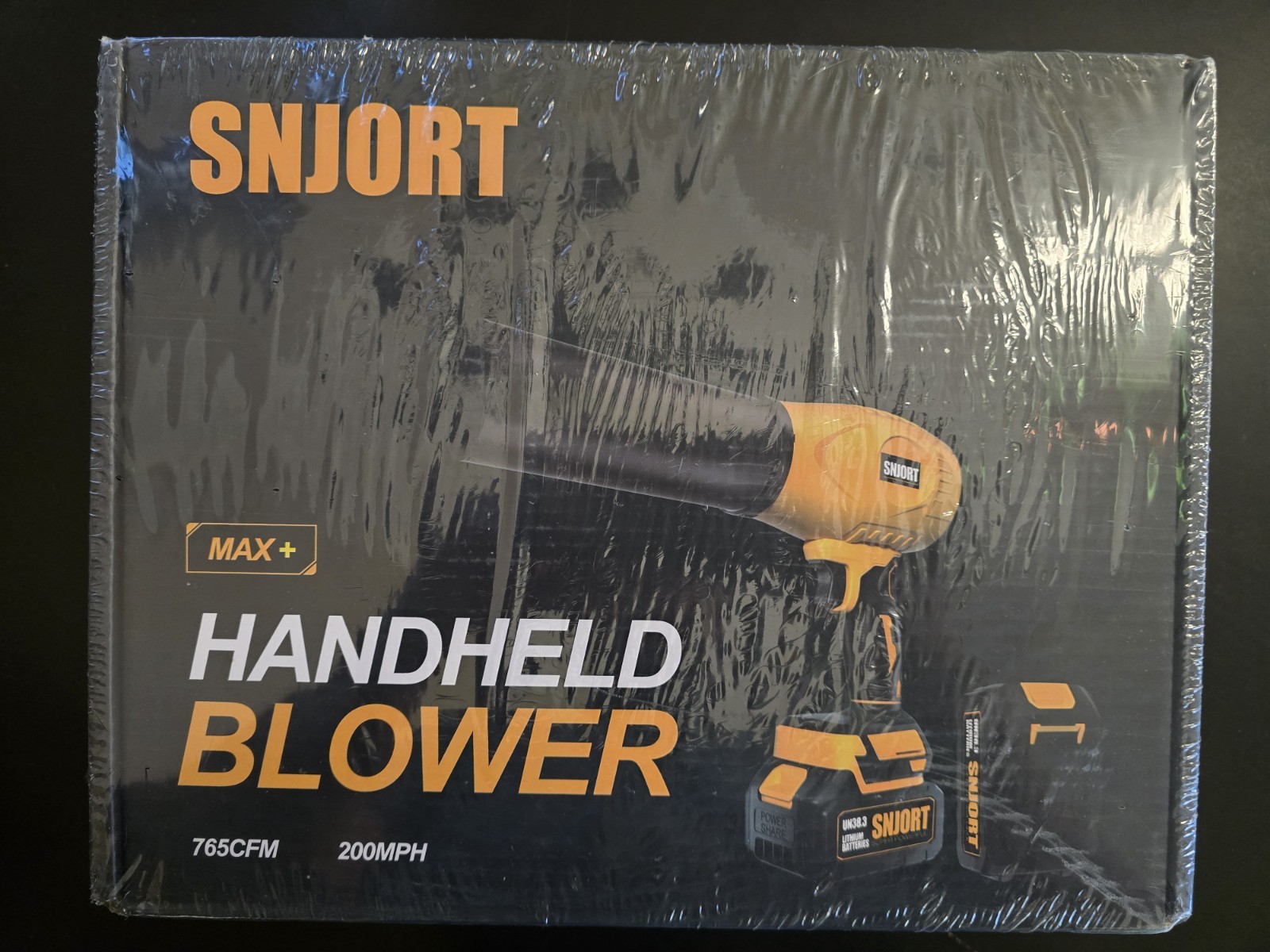 Snjort handheld blower 756CFM 200mph max+