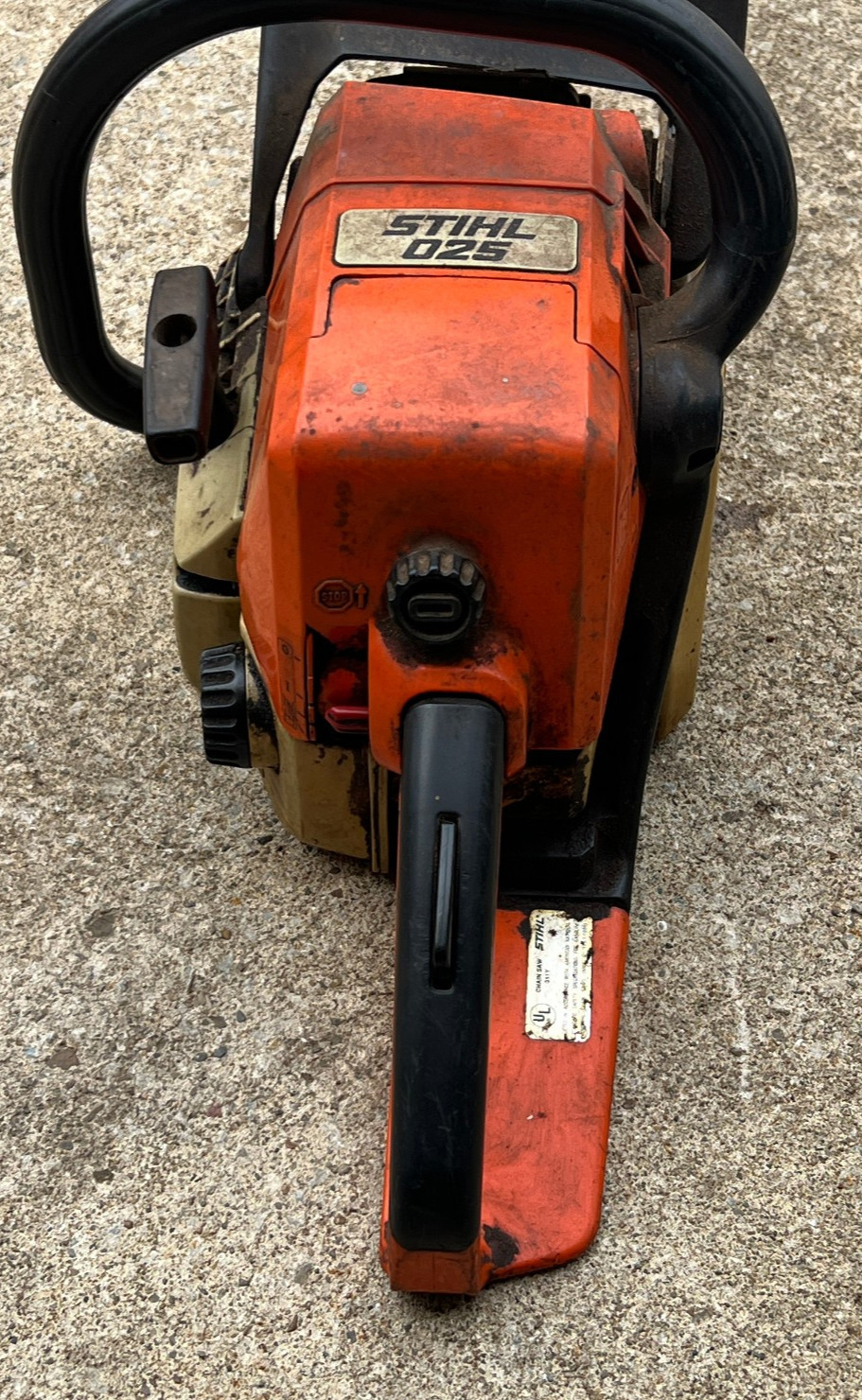 Stihl 025 chainsaw – runs great