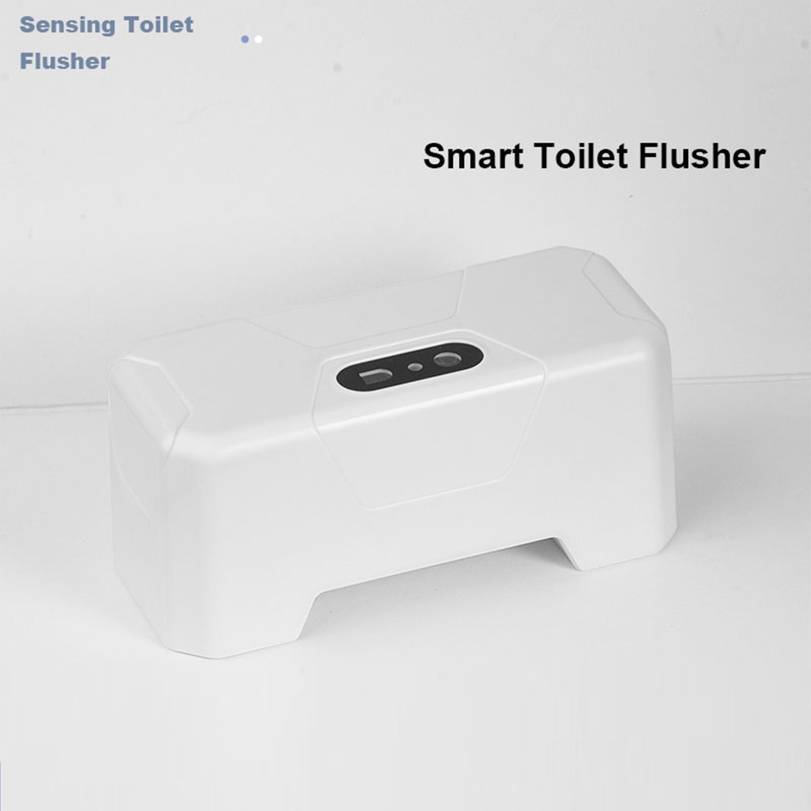 ABS Plastic Automatic Touchless Toilet Flusher Button Home Flushing Sensor