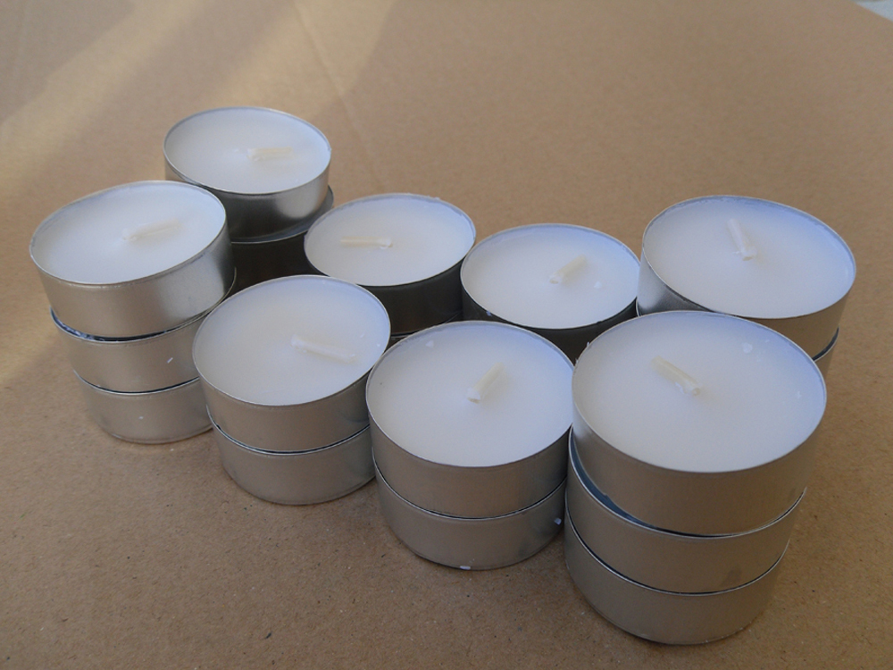 20 IKEA unscented candle – tea light candles — 4 hrs. — From CA