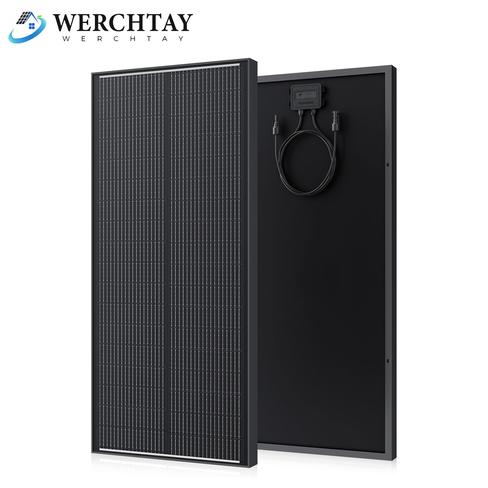 100W Watt Monocrystalline Solar Panel 12V N-Type 18BB RV Camp Home Boat OffGrid