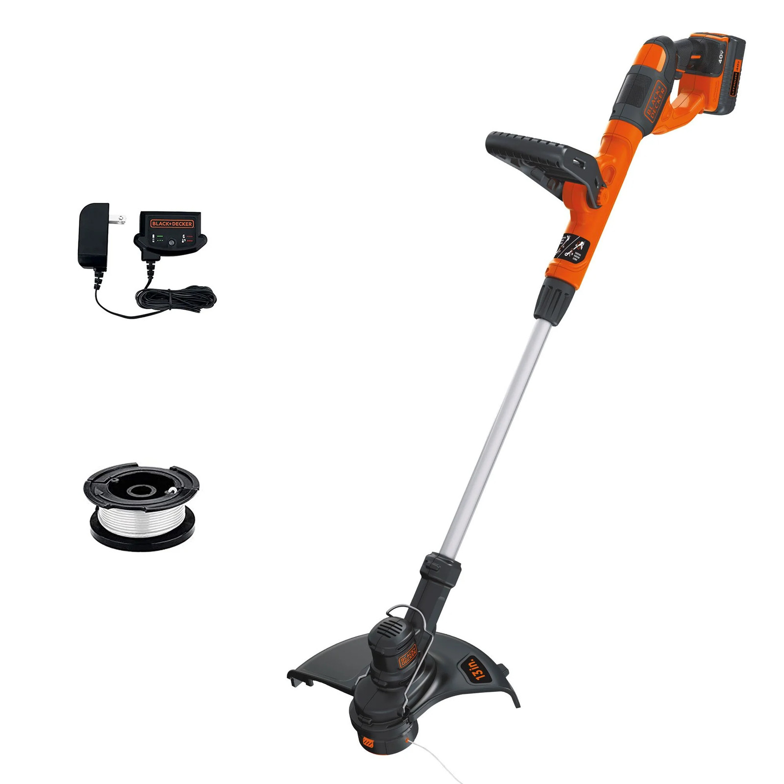 BLACK+DECKER 40V Max Lithium String Trimmer – LST140C