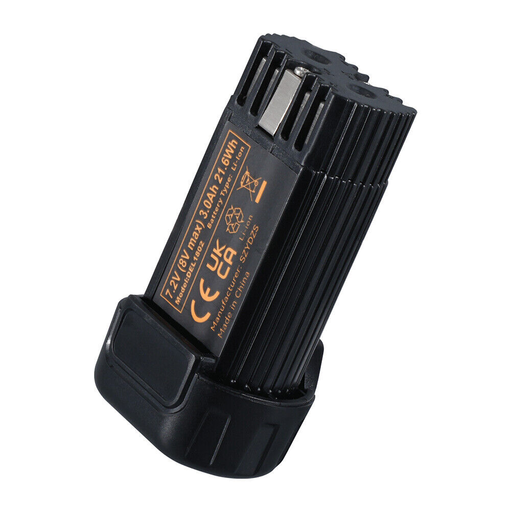 8V 3.0Ah Lithium Ion Battery For Dewalt DCB080 DCF680N1 DW4390 DCF680N2 DCF680G2