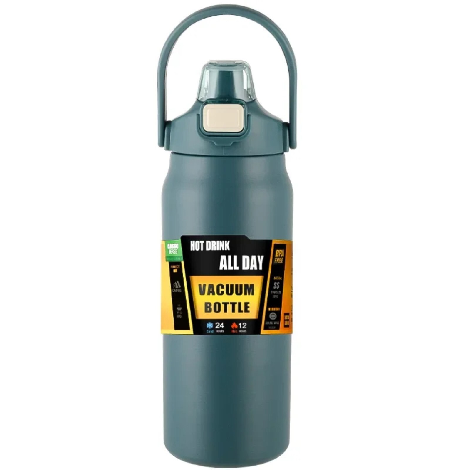 Stainless Cup Thermal Cold Hot Thermos Insulated Stainless Steel Water Bottle