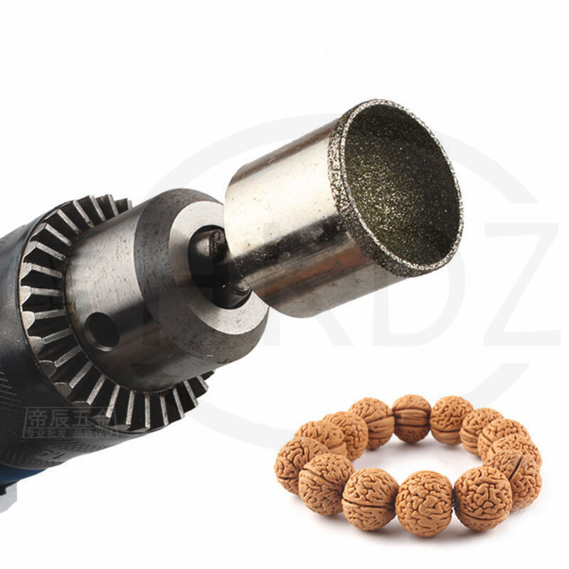 Diamond Burr Grinding Bit Burr Polishing Concave Bead Shaping Rotary Tool 3-25mm