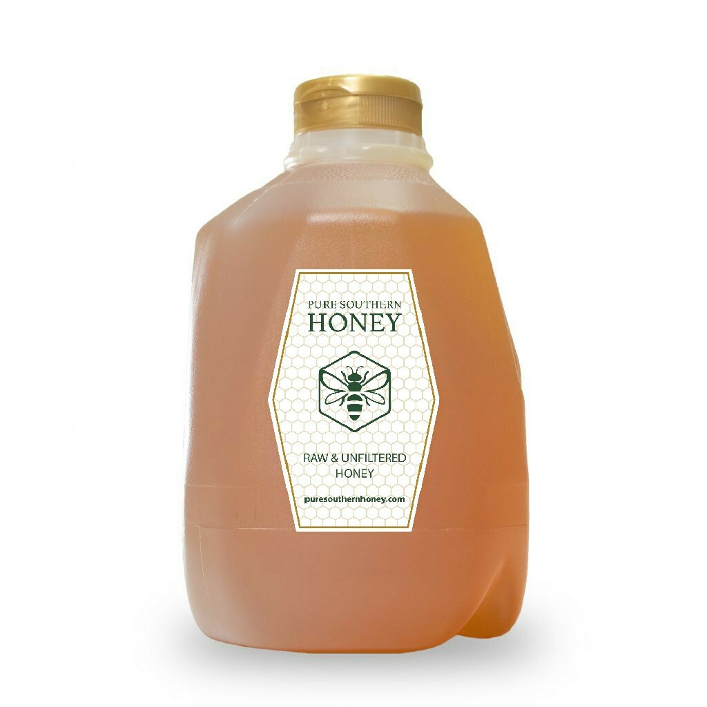 3 lbs. of 100% Raw, Unfiltered & Unheated Georgia Honey, New 2023 Crop
