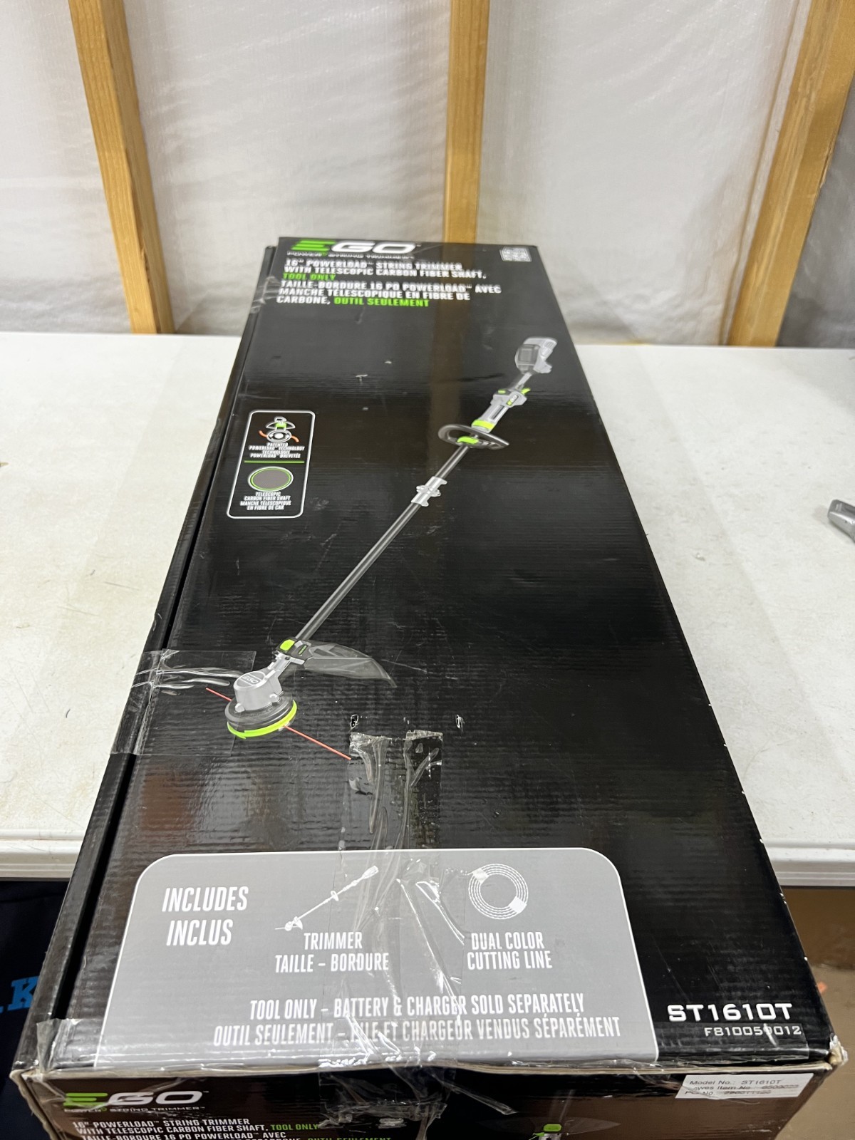 EGO POWER+Multi-Head POWERLOAD 56V 17-in LINE IQ String Trimmer (TOOL ONLY)