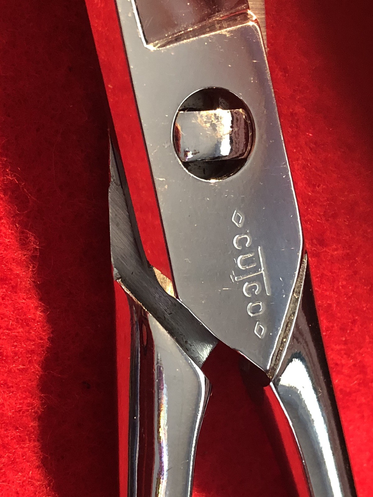 Vintage Cutco 8″ Take Apart Scissors Shears Made In USA Chrome