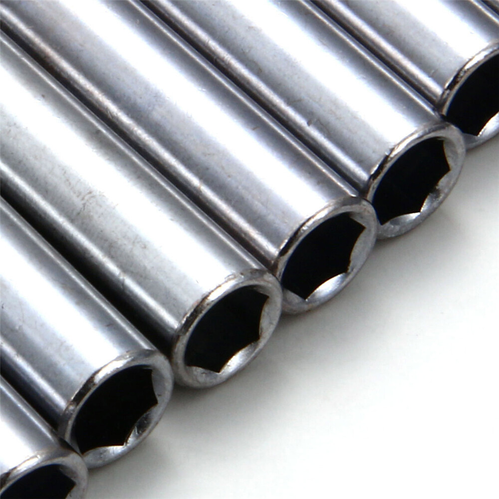 10Pcs Compact Magnetic Bit Tip Extensions Holder 1/4 Hex Shank Drive Guide US