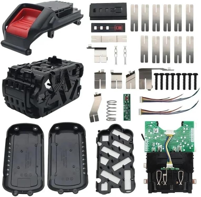 Plastic Replacement Case Kit for DeWalt 20V DCB200, 60V Flexvolt Battery DCB609