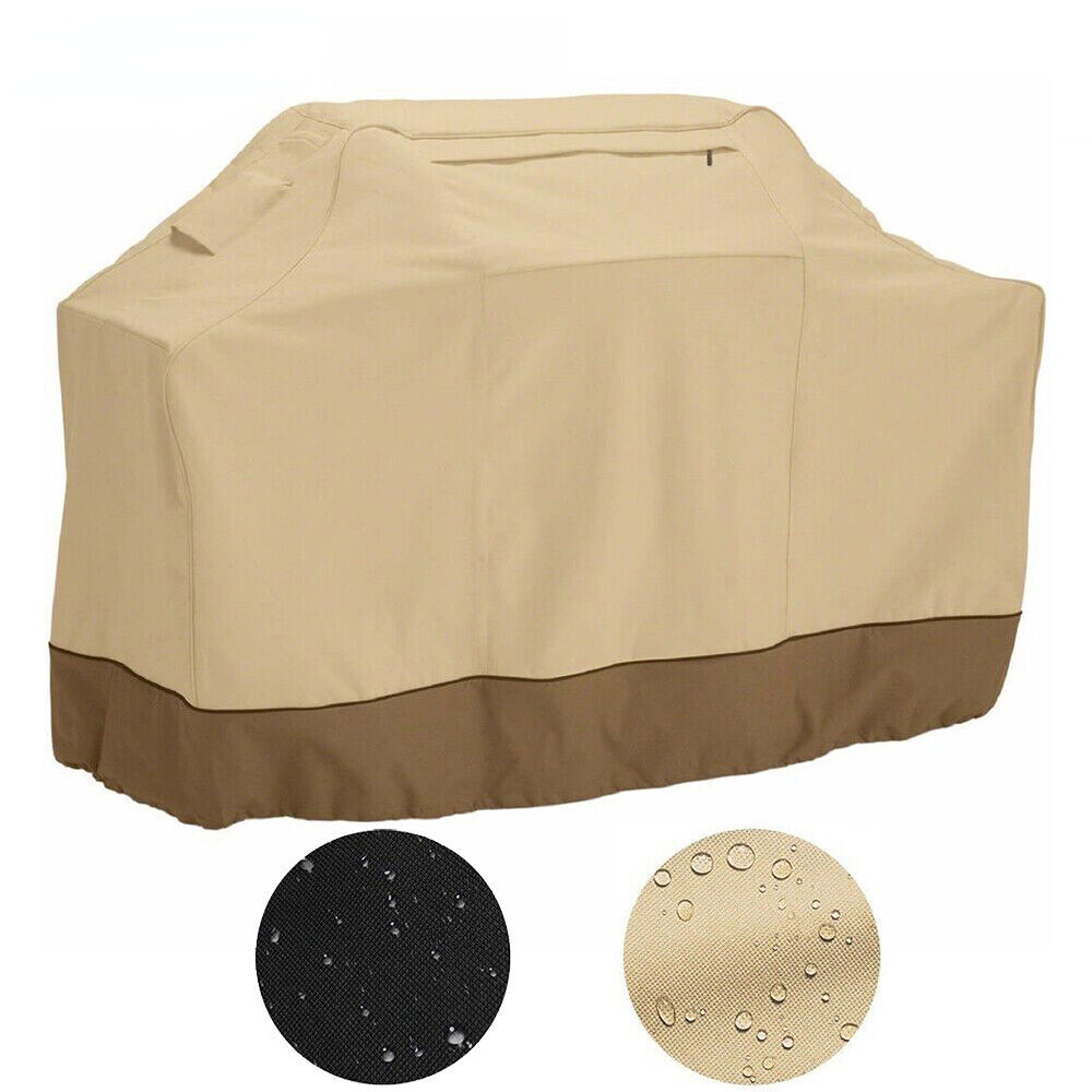 Waterproof Outdoor Barbecue BBQ Gas Grill Cover 600D Heavy Duty 58″ 64″ 70″ 72″