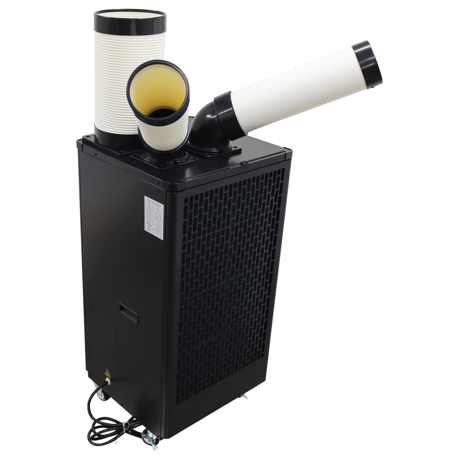 Portable Industrial Air Conditioner Two Tube Spot Cooler 110V 12000Btu/h 1100W