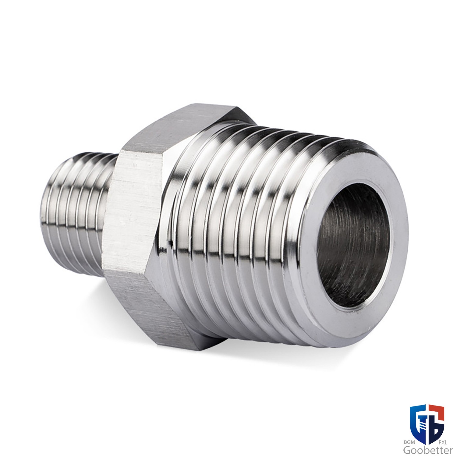 Straight BSPP NPT G M Male to Male Nipples, Equal/Reducer Male Full Range Nipple