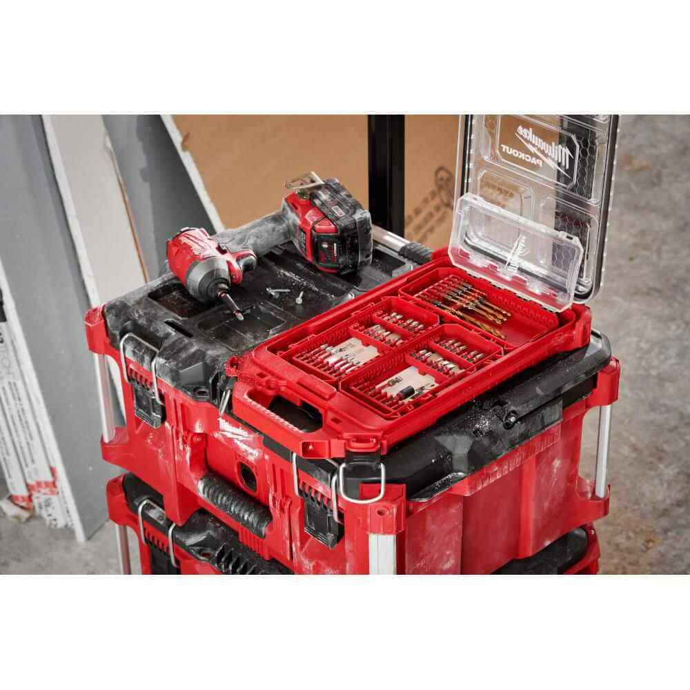 Milwaukee 80 Piece Screw Driver Drill Bit Set Impact Duty SHOCKWAVE Alloy Steel