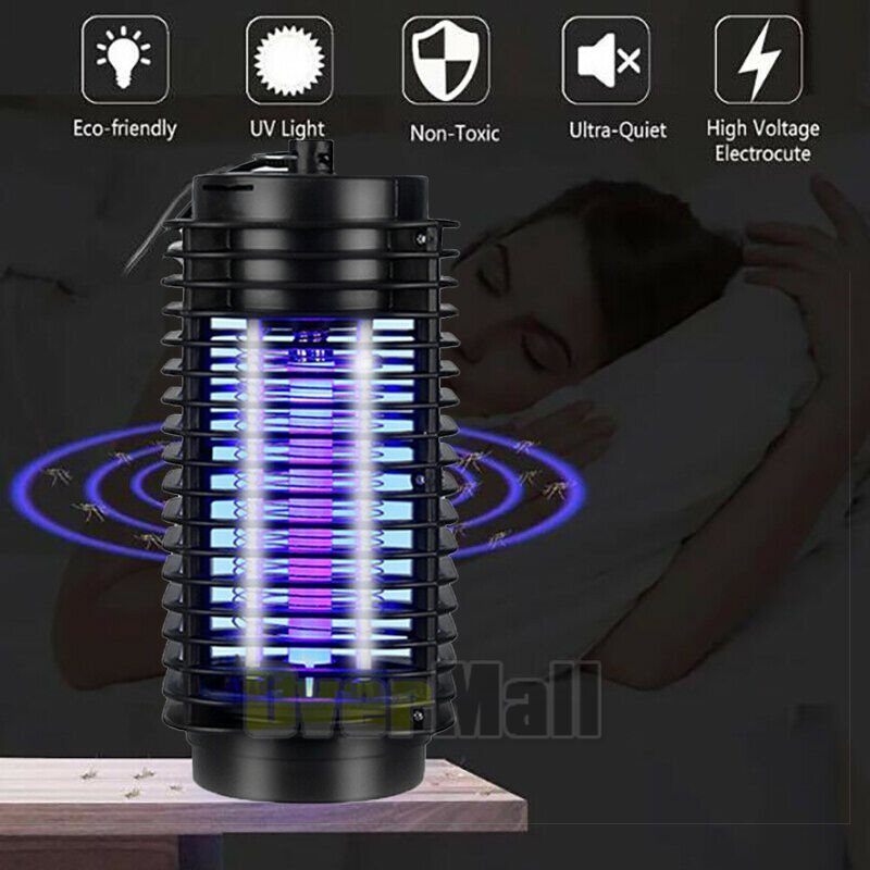 Electric Mosquito Insect Killer Zapper LED Light Fly Bug Trap Pest Control Lamp