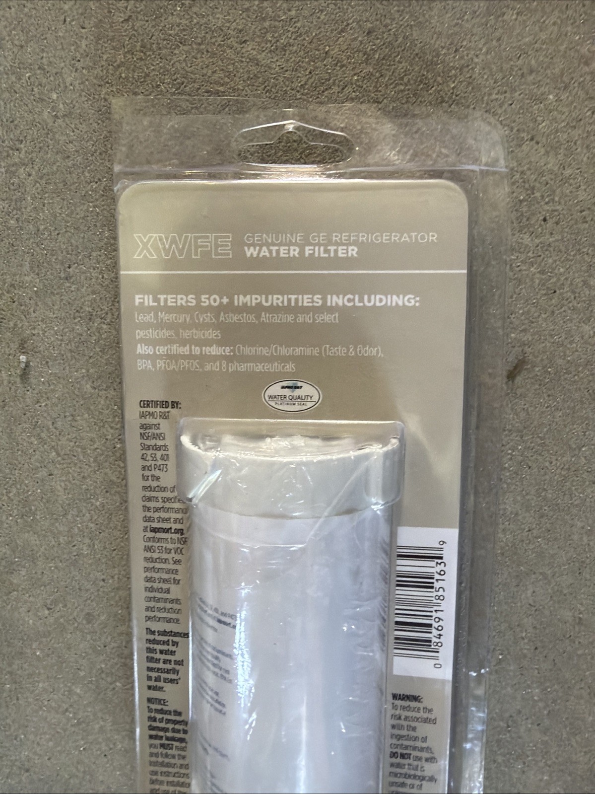 2 Pack GE Genuine XWFE Refrigerator Water Filter for GE *New*