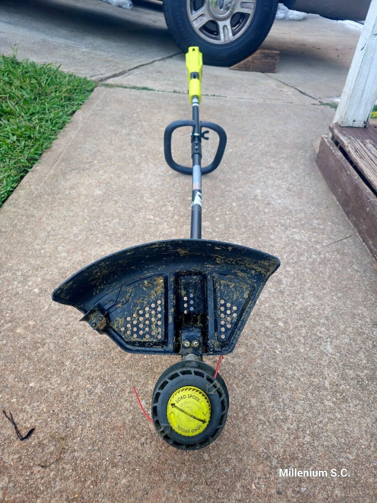 RYOBI HP 18V Brushless Whisper Series 15 in. Cordless Battery String Trimmer