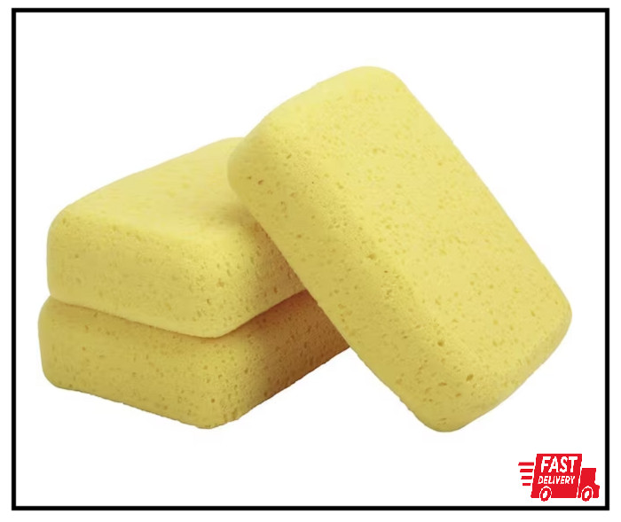 Extra Large 7.5 in. W Polyethylene All Purpose Sponges (3-Pack)