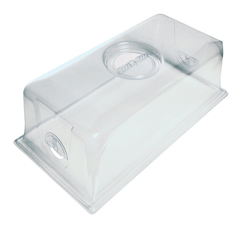 Hydrofarm CK64081 Clear Adjustable Vented Humidity Dome 7.5 in.