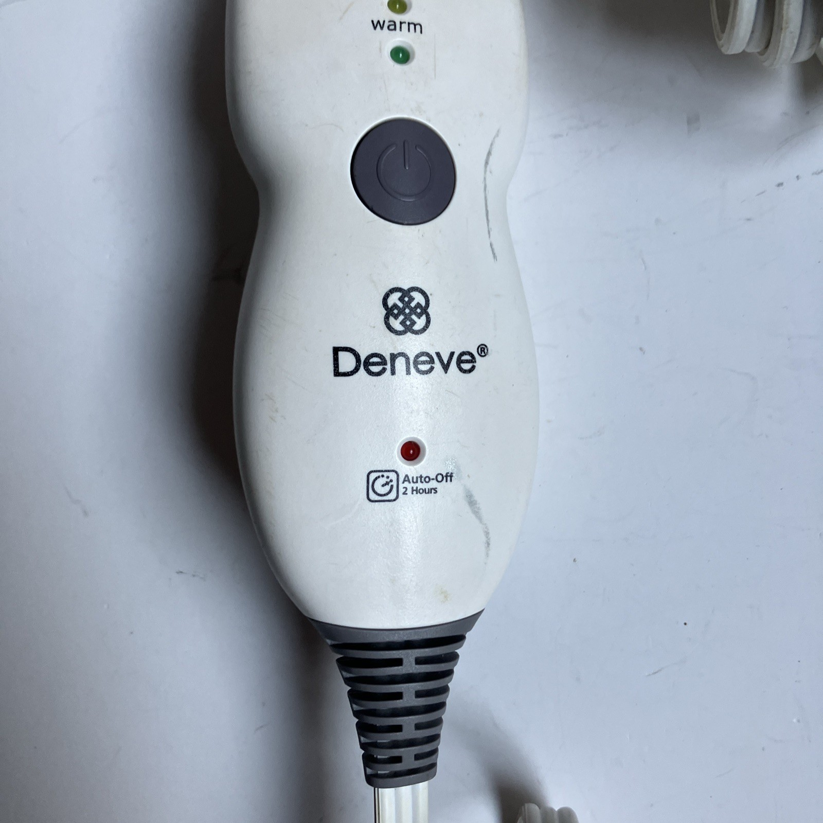 Deneve / Pure Enrichment CM01 PM01 Electric Heat Pad Controller Control 4 Prong