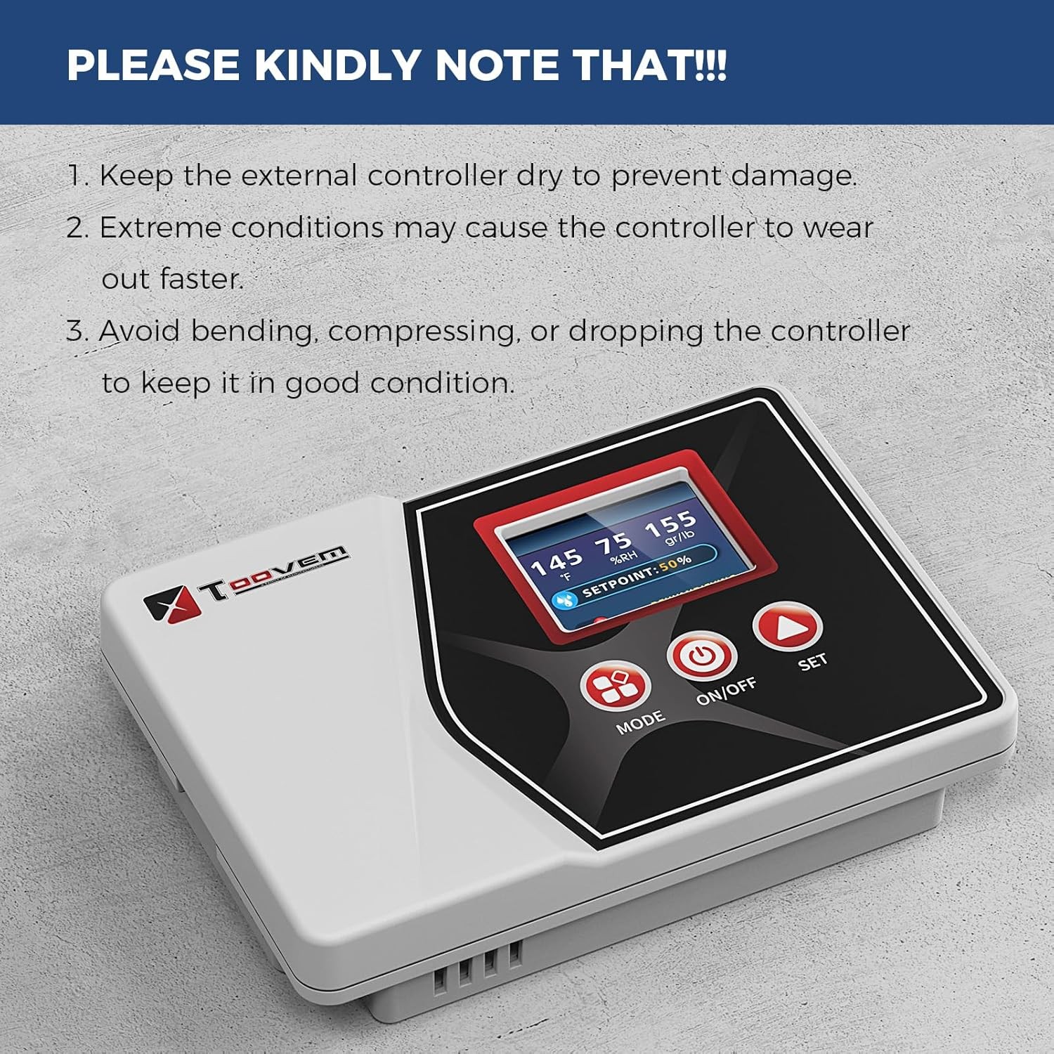 ALORAIR Wired Remote Control for Dehumidifier Galaxy 60/60P/85P Digital Display
