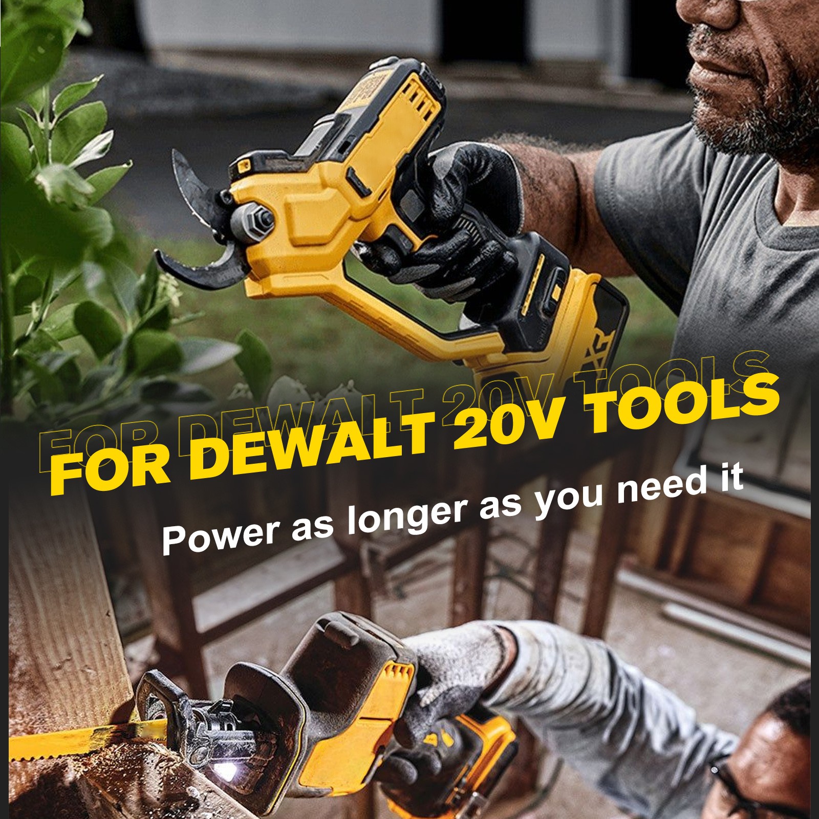 8000mAh Battery For DeWalt 20V 20Volt Max 8.0AH DCB205 DCB206 DCB200 LED Display