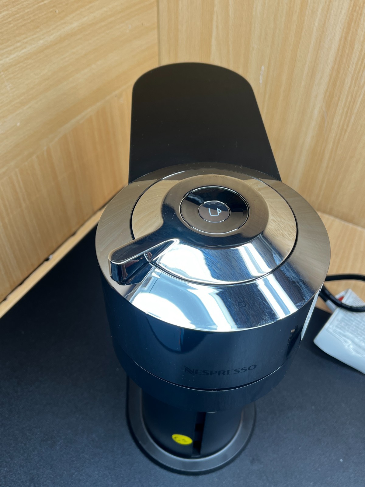 Nespresso Vertuo Next Deluxe Coffee Dark Chrome