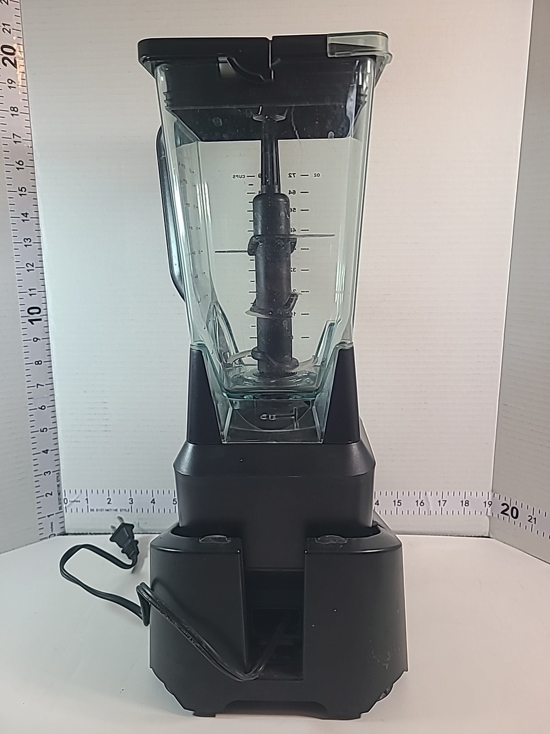 NINJA Pro System 1100 Blender 1100W Food Prcessor 72 Oz -Tested/Missing Parts
