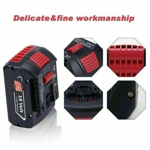 8.0AH 18V BAT618 BAT609 Li-ion Battery for Bosch BAT620 BAT610G BAT619G 24618-01